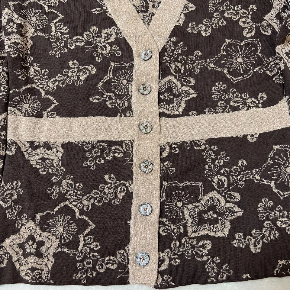 Authentic Salvatore Ferragamo Vintage Cardigan Size XS Deadstock Not Used - Image 4 of 4