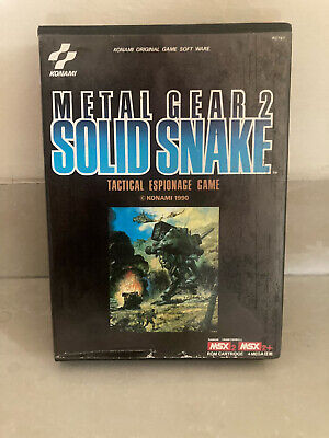 Metal Gear 2: Solid Snake (1990) MSX2 - Full Game 100% Complete