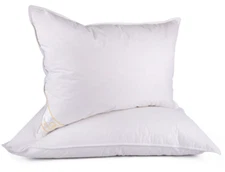 PRESALE 2-pc ORGANIC CLUB Sheep Wool Pillow in Cotton Cover Standard Bed Pillow