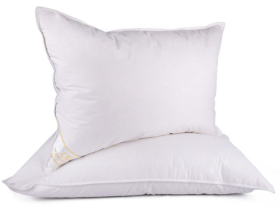 2-pc ORGANIC CLUB Sheep Wool Pillow in Cotton Cover Standard Bed Pillow 20x28