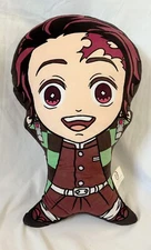 💚⚔️ Demon Slayer Tanjiro Plush Pillow 🐾 Surreal Entertainment 2022 Anime NEW