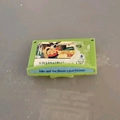 LEAPFROG LEAPSTER EXPLORER JAKE & THE NEVER LAND PIRATES MATH GAME CARTRIDGE,rip