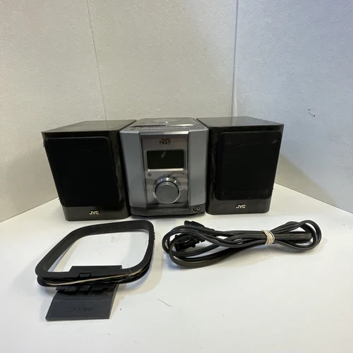 JVC FS-1000 CD Player AM/FM Compact Mini System Speakers No Remote Tested READ - Picture 1 of 16
