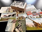 Lot of 100 US Military Postcard Estate Lot Early 1900s WW1 WW2 Army Camp Hood