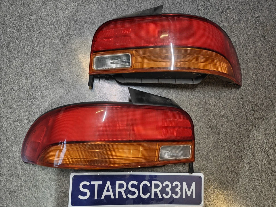 Комплект задних фонарей 1993-2001 Subaru Impreza купе седан GC8 2.5RS подлинный - Изображение 2 из 4