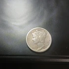 1935 D Mercury Dime Denver Mint Silver Circulated 10C Coin Business Strike
