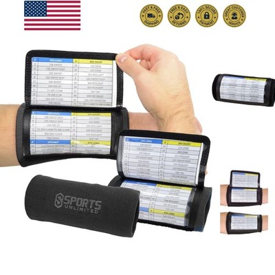 Adult Triple Wrist Coach, Football Wristbands for Plays, Baseball Wristbands,...