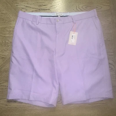 Peter Millar Salem Performance Short Lavender Purple SIZE 36 477-J - Image 1 of 4
