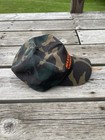 2x Lot Vintage 2016 MAGA Hat Genuine Cali-Fame Made USA Red Camo Orange Trump — photo 5