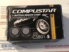 Compustar CS801-S 1-Way Remote Car Start + Two Remotes 800 Feet Range