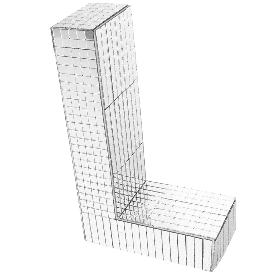 Adesivi Murali Adesivo Da Parete Con Alfabeto Decorazione Specchio - Immagine 4 di 4