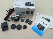 Canon EOS M Kit Mirrorless Camera with EF-M 22mm STM Lens Used