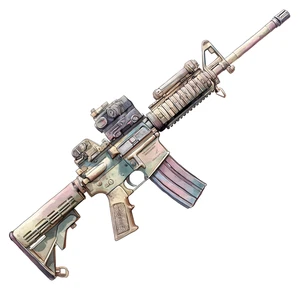 Military Gun Rifle Sniper Army Weapons War Self Adhesive Sticker