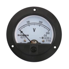 Baomain 62T2 AC 300V Analogue Panel Meter Volt Voltage Gauge Analog Voltmeter...