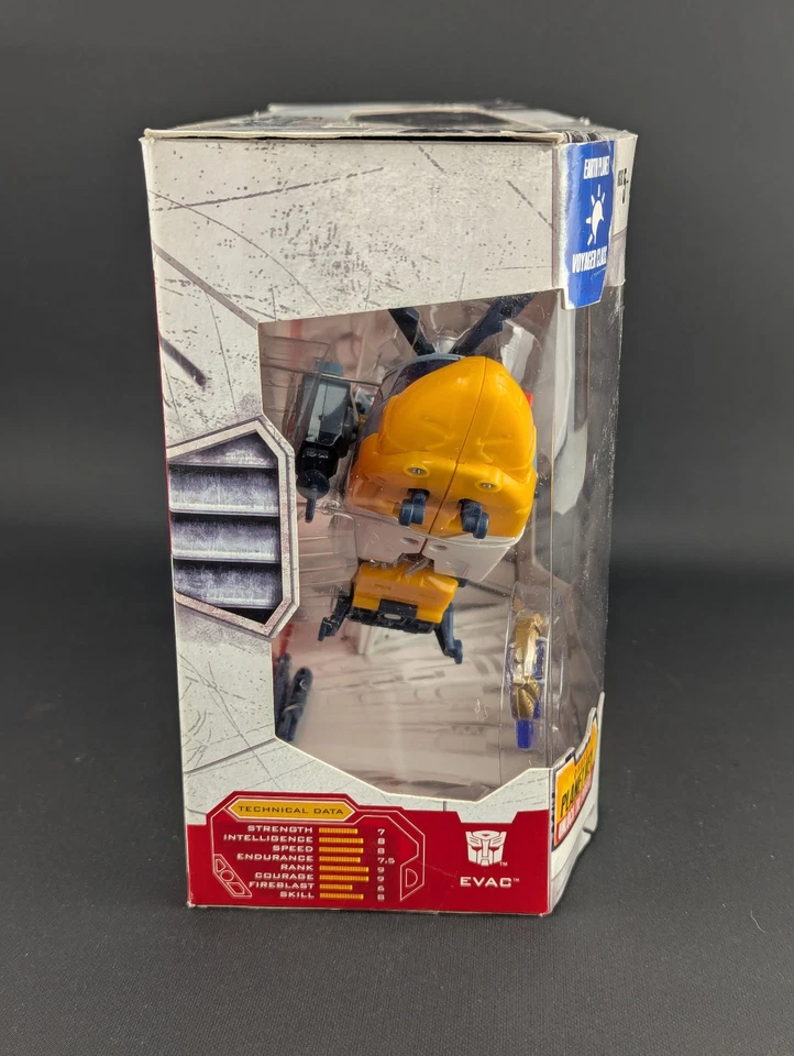 Transformers Cybertron Evac complete boxed Hasbro 2005 Voyager Class Earth Key - Image 4 of 4