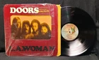 UNCENSORED 1st press psych rock lp The Doors L.A. Woman 1971 shrink hype insert