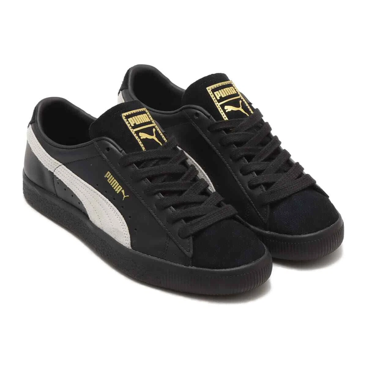 Sneaker Puma Pelle scamosciata Vintage Atmos Colore Puma Nero Puma Bianco 398988 01 Uomo Us9