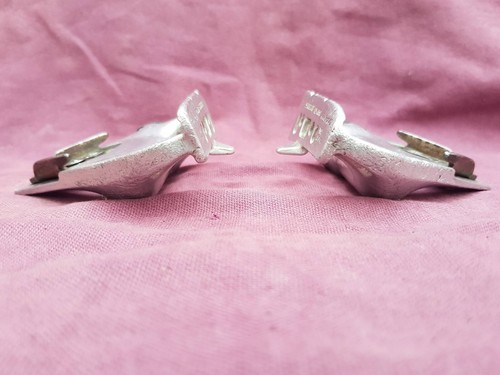 Retro Vintage Shimano "Delta" PD-A550 road racing bike pedals. 370g! - Picture 13 of 15