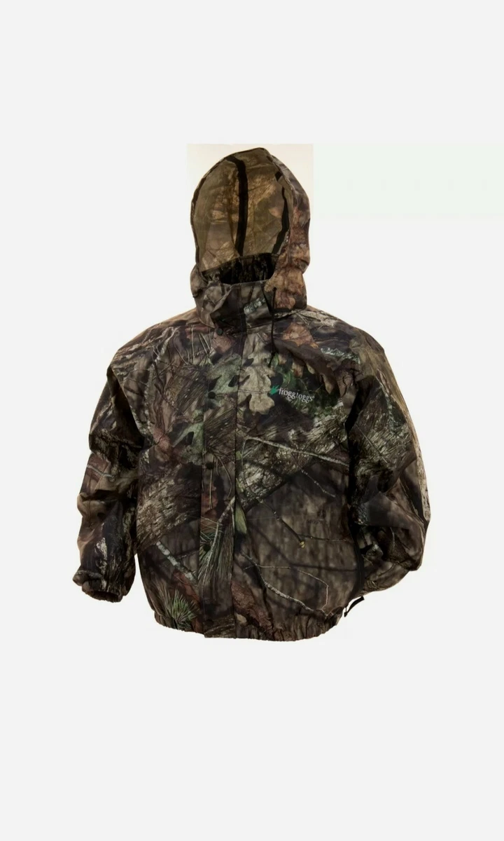 FROGG TOGGS Pro Action Waterproof Breathable Rain Jacket fishing camo Small