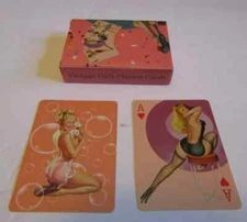 New- Amazing Vintage Pin Up Girls Playing Cards- Card Deck- 54 Playing Cards