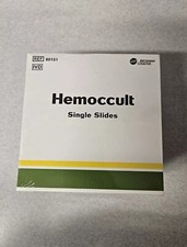 NEW Beckman Coulter Hemoccult Single Slides Slides/Sticks/Developer Ref:60151
