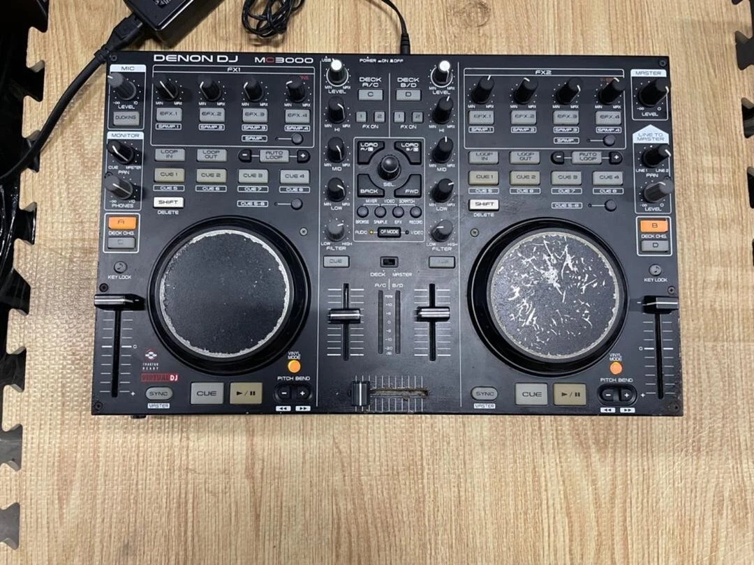 大得価得価 ヤフオク! - DENON MC3000 USB MIDI DJコントローラー