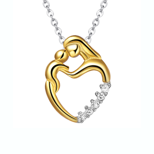 mother and baby pendant