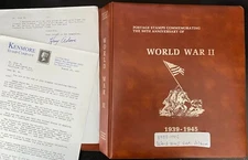 US Marshall Islands Stamps Album Commemorating WW II 50th Anniversary 157 Stamps