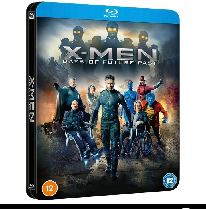MARVEL X-MEN Days of Future Past Spcl Lenticular STEELBOOK Blu-ray NEW SEALED UK - Image 3 of 3
