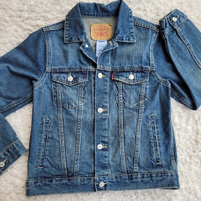 Levi Strauss & Co. デニムジャケット Lサイズ Levi Strauss Youth Size Large Denim Blue Jean Trucker Jacket 12 13