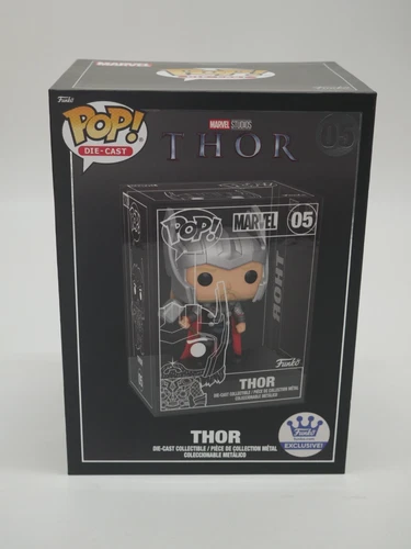 Funko Pop! Diecast: Marvel - Thor (Chase) - Funko Web (FW) (Exclusive)