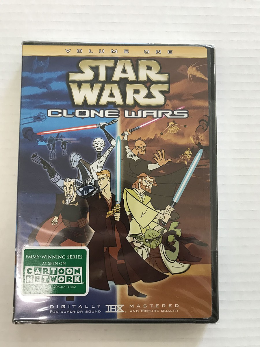 STAR WARS-CLONE WARS VOLUME ONE-DVD-SEALED | eBay