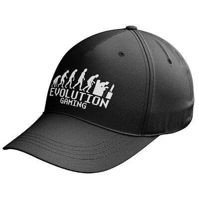 Lustige Gaming Caps für Männer Evolution Baseballkappe Geschenk Computer Ga...