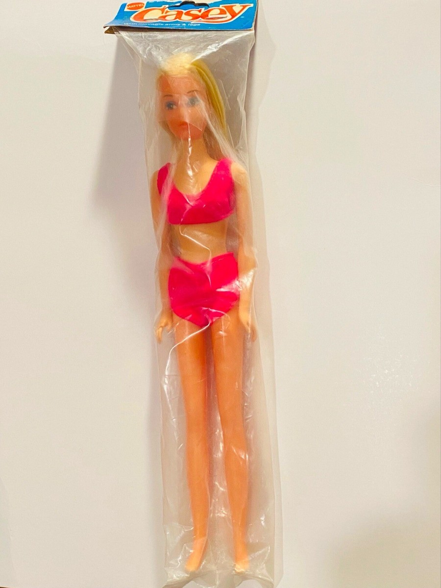 Vintage Barbie 1974 Blonde Baggie Casey Francie Fashion Doll Model