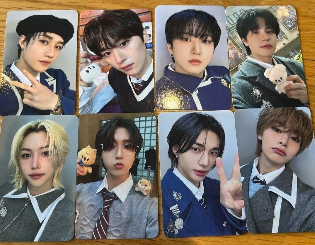 Stray Kids Photocard Set SKZOO MAGIC SCHOOL stayzone Day 2 Limited 