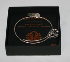 Alex and Ani Path of Life Silver Bangle Expandable Bracelet