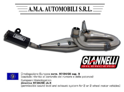 MARMITTA GIANNELLI E SILENZIATORE IN ALLUMINIO PER PIAGGIO - Foto 11