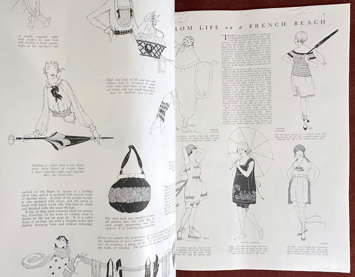 Vogue Magazine ~ July 15, 1918 ~ Lepape De Meyer Lanvin Vogue Magazine ~ July 15, 1918 ~ Lepape De Meyer Lanvin