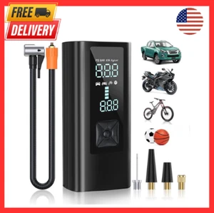 Poche Air Gonflateur de pneus de voiture Portable Air Compresseur par Oxyde Pro, Rechargeab
