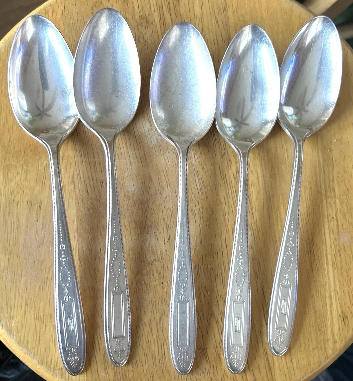 5 PC Oneida Community Silverplate 1921 GROSVENOR Serving Spoons 8.25"
Opens in a new window or tab