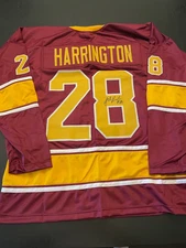 Duluth Bull Dogs John Harrington Signed jersey W/COA