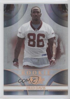 2008 Donruss Threads Bronze Century Proof 78/250 Fred Davis #182 Rookie RC 4y4