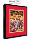 Sports Illustrated Magazine Frame With Kansas City Cheifs Colors Double Mat