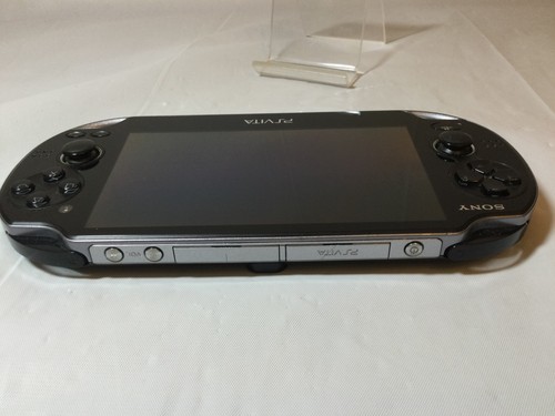 "N MINT" Sony PS Vita PlayStation PCH-1100 Black Console Working Tested From JP - Picture 4 of 12
