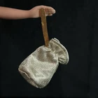 Vintage *Barbie* Purse: Metallic Gold Wedding Handbag, 90's Bridal Accessory