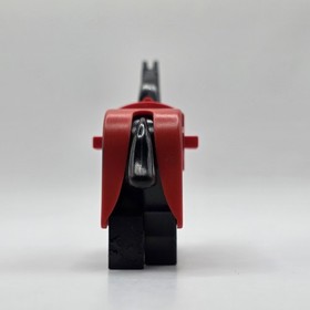 LEGO Black Horse Minifigure Red Blue Dragon Armor Barding Castle 6086 6085 6060