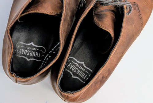 Thursday Boot Company Everyday Scout Chukka Boots Brown Leather Mens 11 - Picture 14 of 15