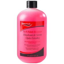 Super Nail Non-Abrasive Polish Remover, Professional Use 16 oz