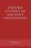 David Sedley | Oxford Studies In Ancient Philosophy | Taschenbuch | Englisch