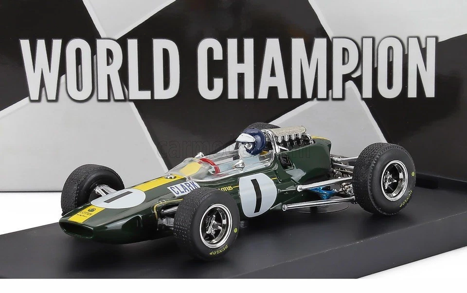Lotus 33 J. Clark 1965 #1 Winner Allemagne GP Pilote 1 43 Model R592ch Brumm